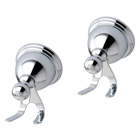 Kingston Brass Restoration Robe Hook, Polished Chrome BAK3967C